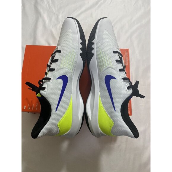 New Mens Size 14 White Nike Precision V Basketball Shoes CW3403 100 main image 6